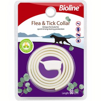 Vòng cổ trị ve rận cho chó BIOLINE Flea Tick Collar Lemon Flavor